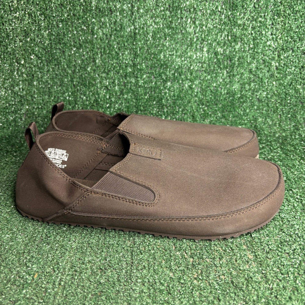NEW Xero Shoes Sunrise Barefoot Lightweight Casual Slip On Brown Mens Size 11.5